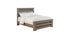 Zelen Queen Panel Bed with Dresser