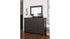 Brinxton King Panel Bed with Mirrored Dresser and Chest
