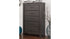 Brinxton King/California King Panel Headboard Bed with Mirrored Dresser and Chest