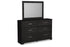 Belachime Dresser and Mirror