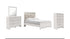 Altyra Full Panel Bed with Mirrored Dresser and Chest
