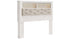 Altyra Queen Bookcase Headboard Bed with Mirrored Dresser and Chest
