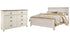 Willowton California King Panel Bed with Dresser