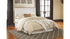 Willowton Queen/Full Panel Headboard Bed with Mirrored Dresser and Chest