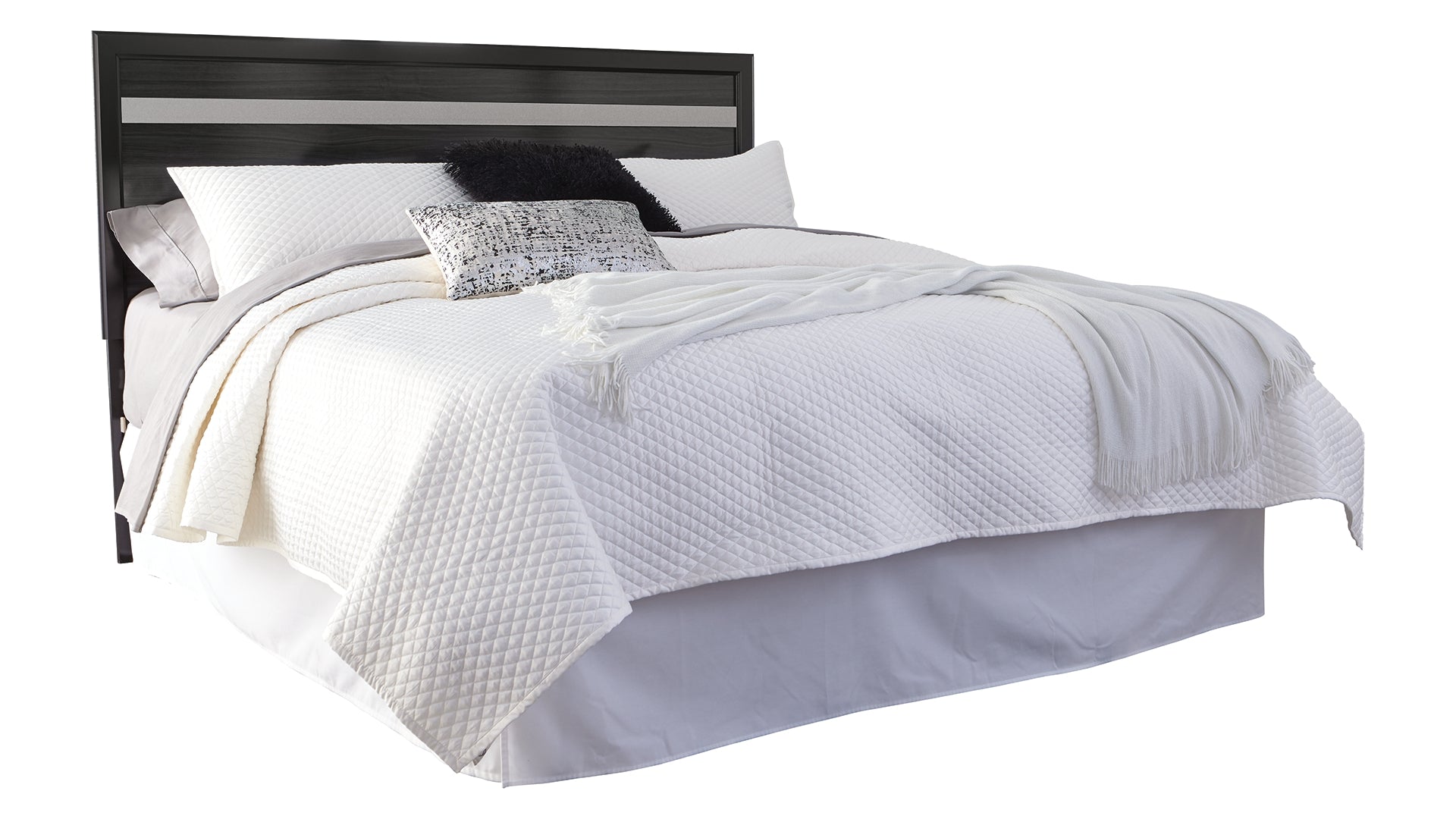 Starberry King/California King Panel Headboard Bed with Dresser