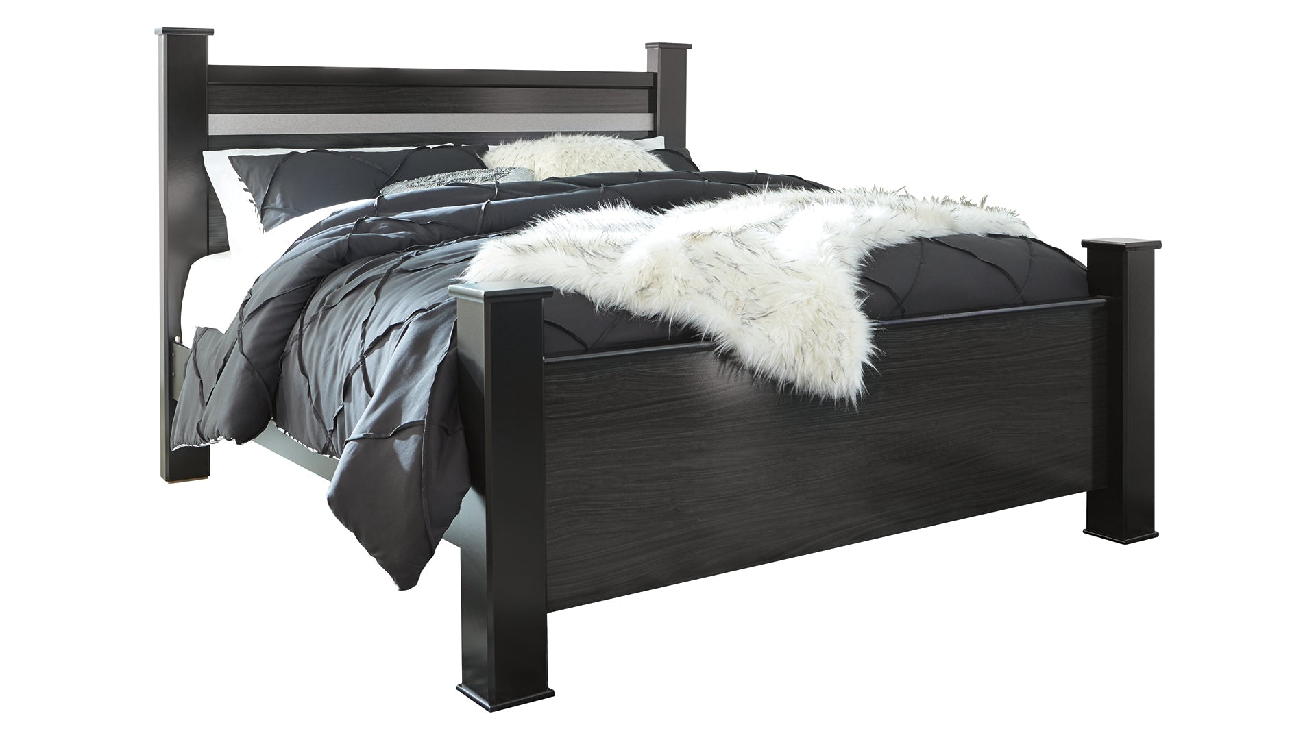 Starberry King Poster Bed with Dresser