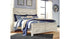Bellaby King Crossbuck Panel Bed with Dresser