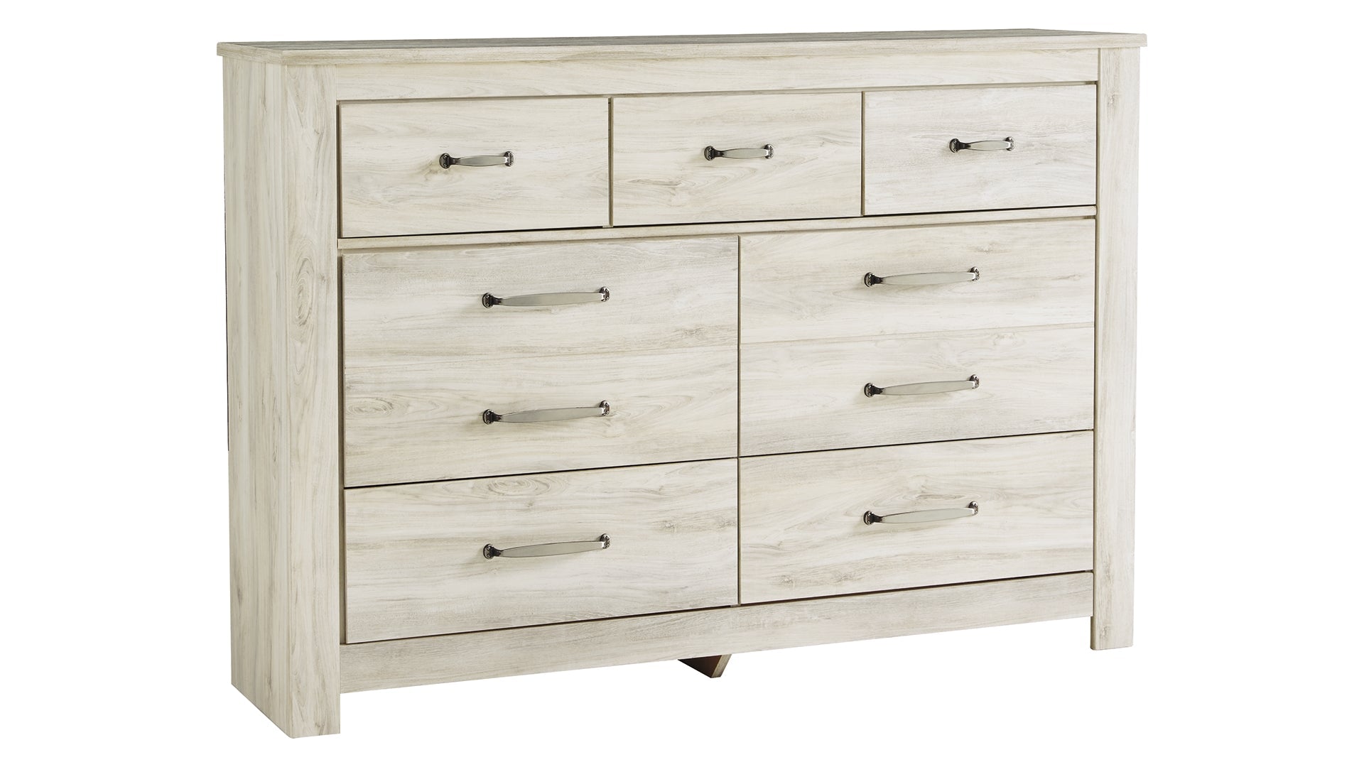 Bellaby King Crossbuck Panel Bed with Dresser