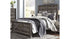 Wynnlow Queen Crossbuck Panel Bed with Dresser