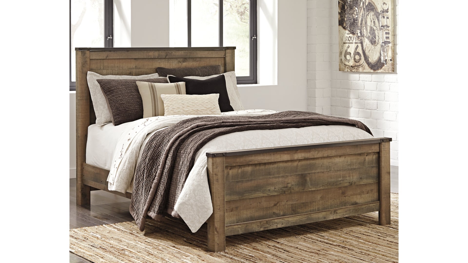 Trinell Queen Panel Bed with Dresser