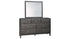 Caitbrook Queen Storage Bed with 8 Storage Drawers with Mirrored Dresser and Chest