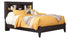 Reylow Queen Bookcase Bed with Mirrored Dresser and Chest
