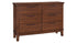 Ralene California King Upholstered Panel Bed with Dresser