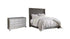 Coralayne King Upholstered Bed with Dresser