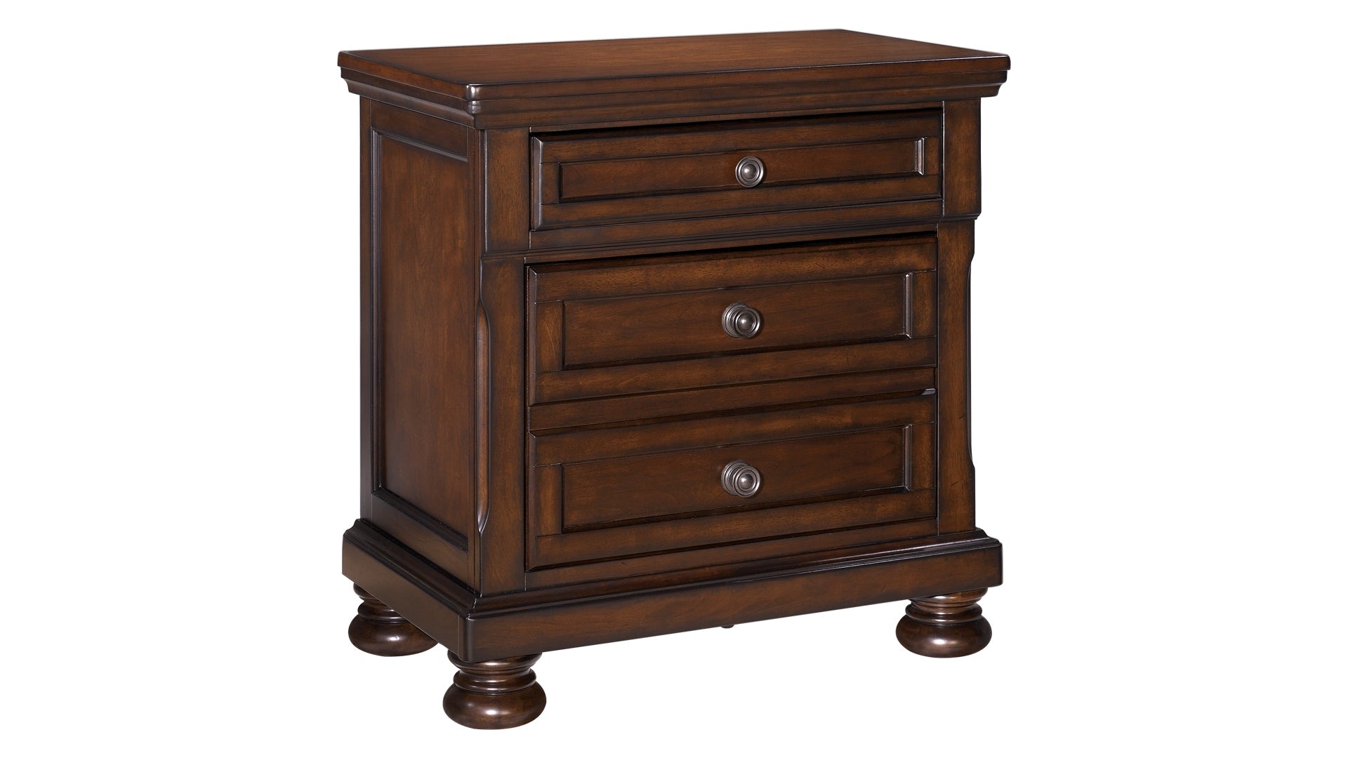 Porter Queen Panel Bed with Mirrored Dresser, Chest and Nightstand