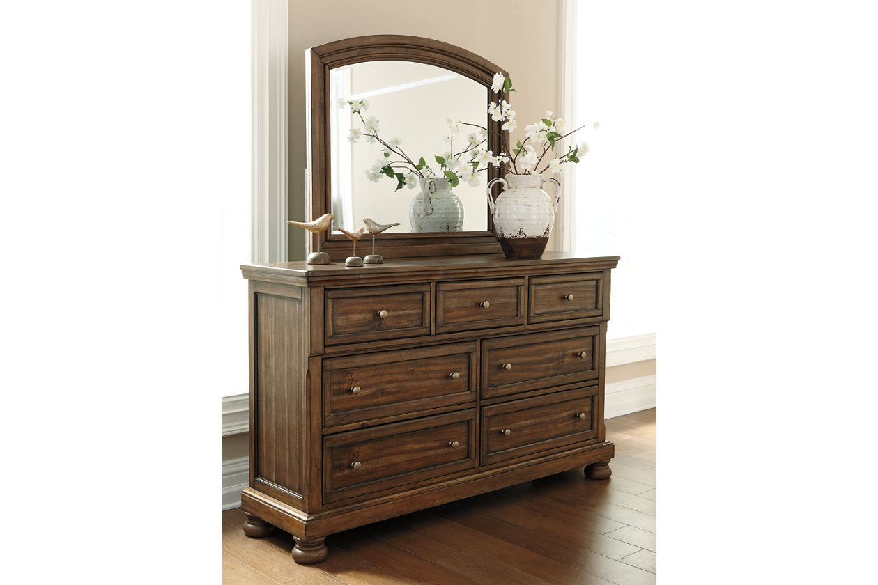 Flynnter Dresser and Mirror