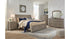 Lettner California King Sleigh Bed with Dresser