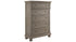 Lettner Queen Sleigh Bed with 2 Storage Drawers with Mirrored Dresser and Chest