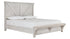 Brashland King Panel Bed with Mirrored Dresser and Chest