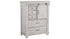 Brashland King Panel Bed with Mirrored Dresser and Chest