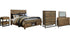 Sommerford California King Panel Bed with Storage with Mirrored Dresser, Chest and Nightstand