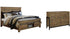 Sommerford Queen Panel Bed with Storage with Dresser