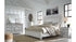 Kanwyn King Panel Bed with Mirrored Dresser and Chest
