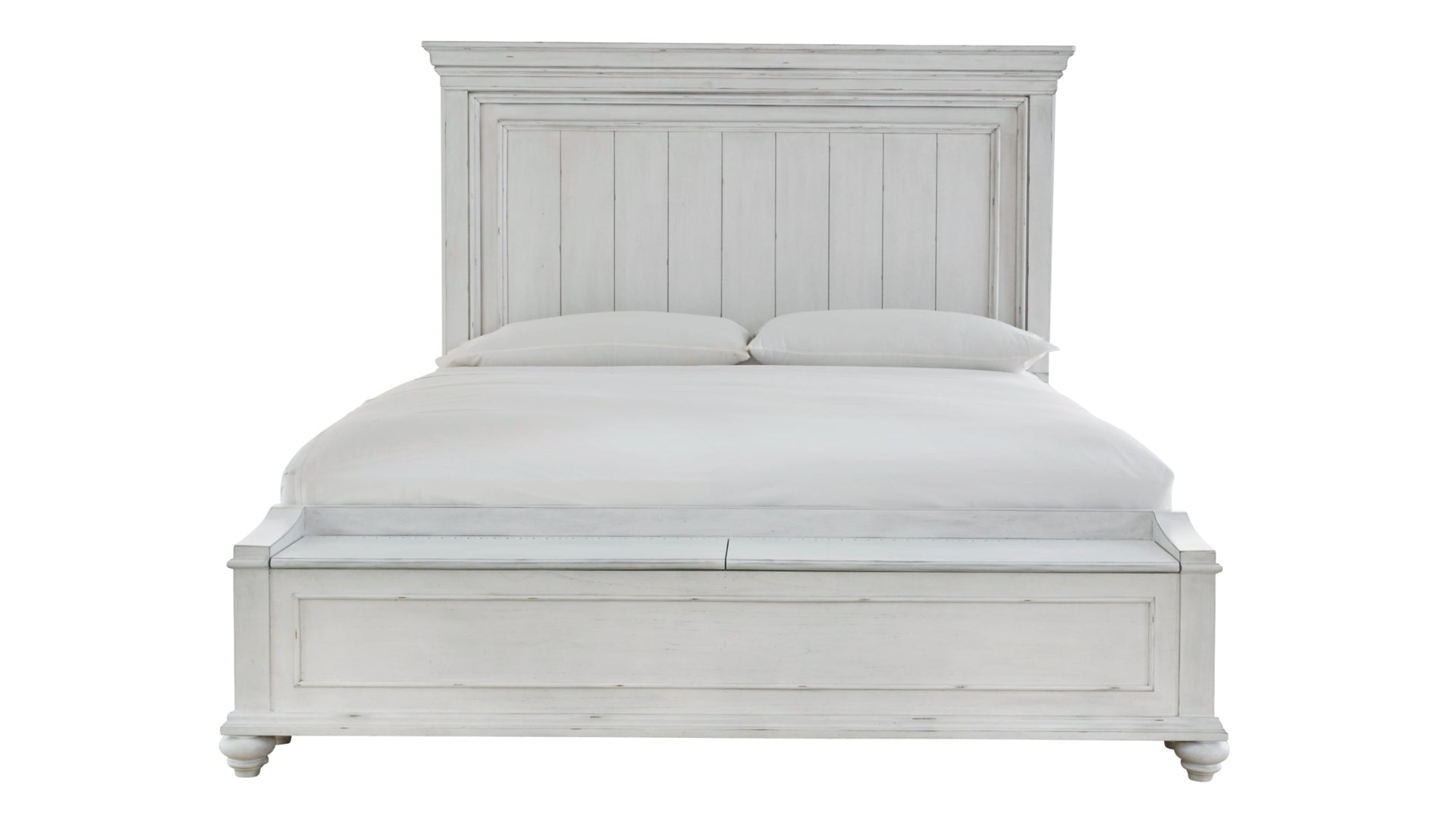 Kanwyn Queen Panel Bed with Storage with Dresser