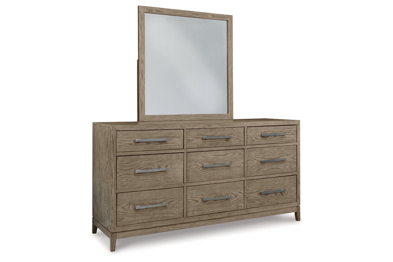 Chrestner Dresser and Mirror