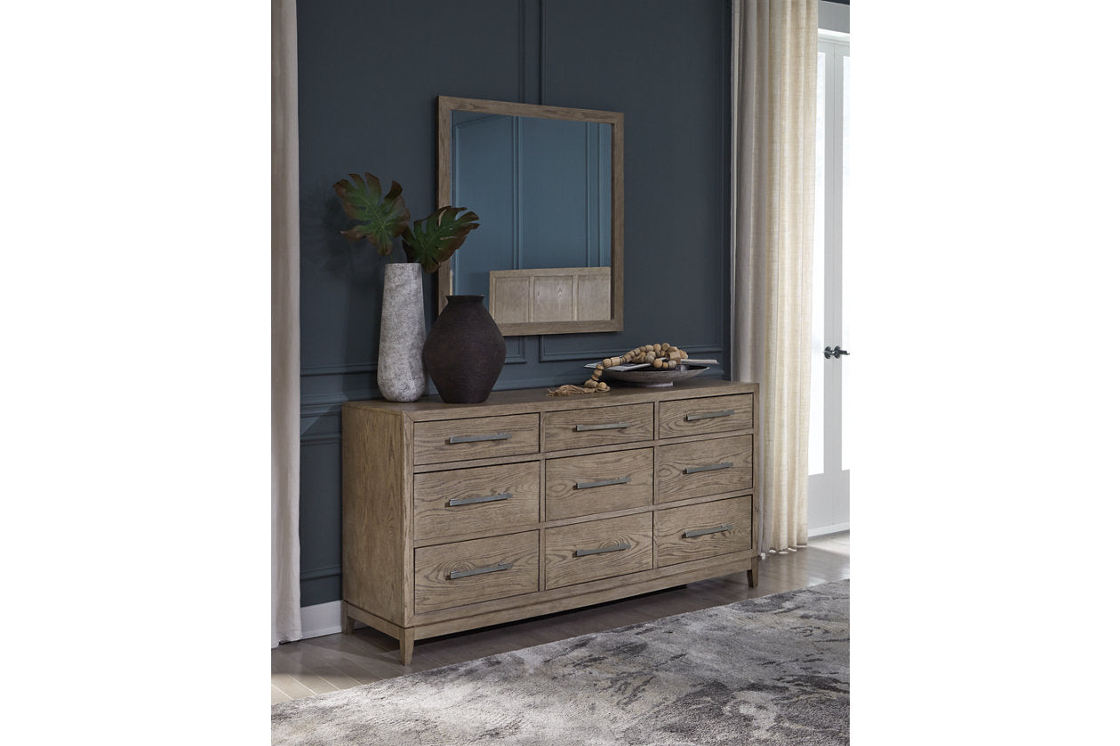 Chrestner Dresser and Mirror