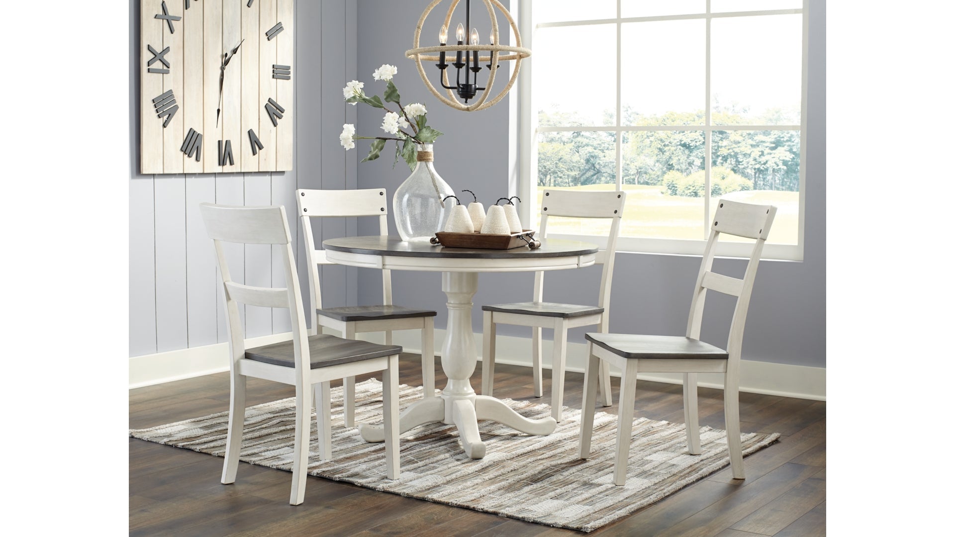 Nelling Dining Table and 4 Chairs