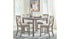 Parellen Counter Height Dining Table and 4 Barstools