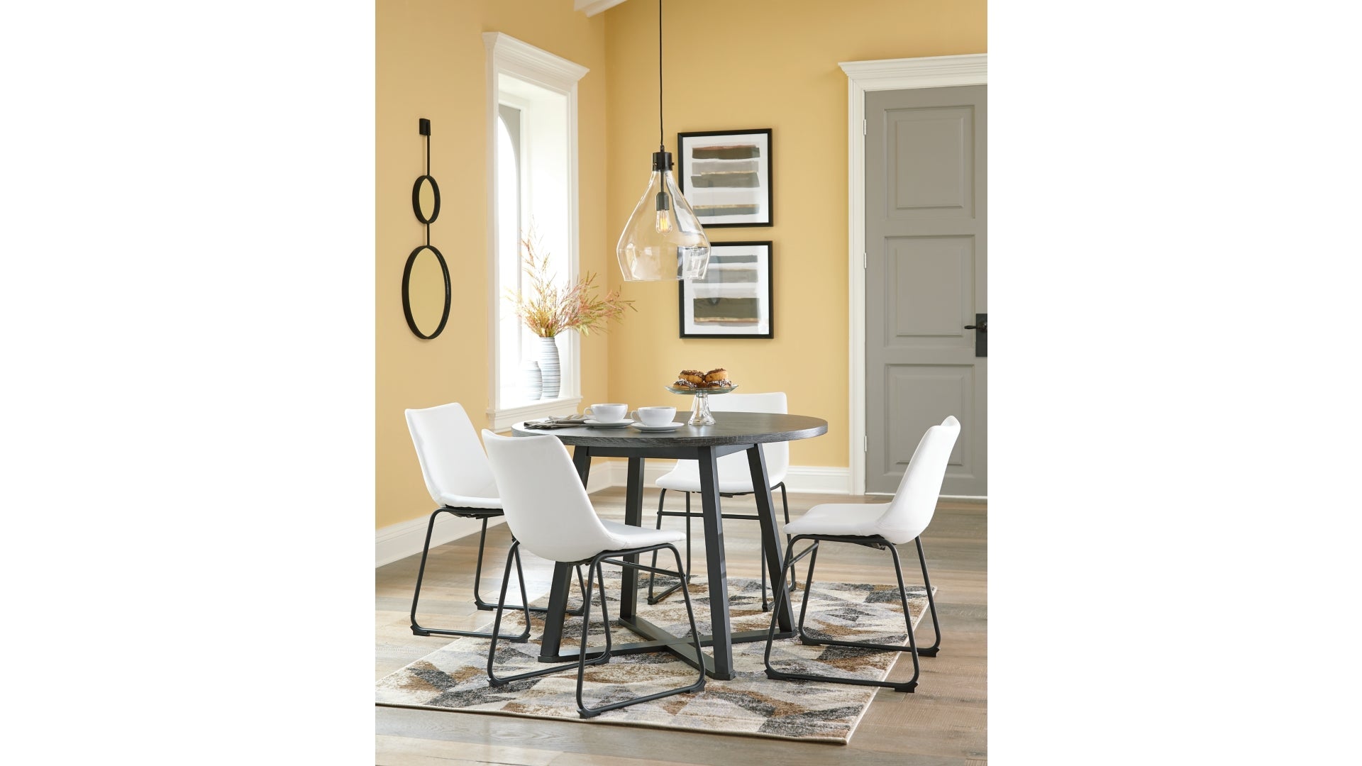 Centiar Dining Table and 4 Chairs