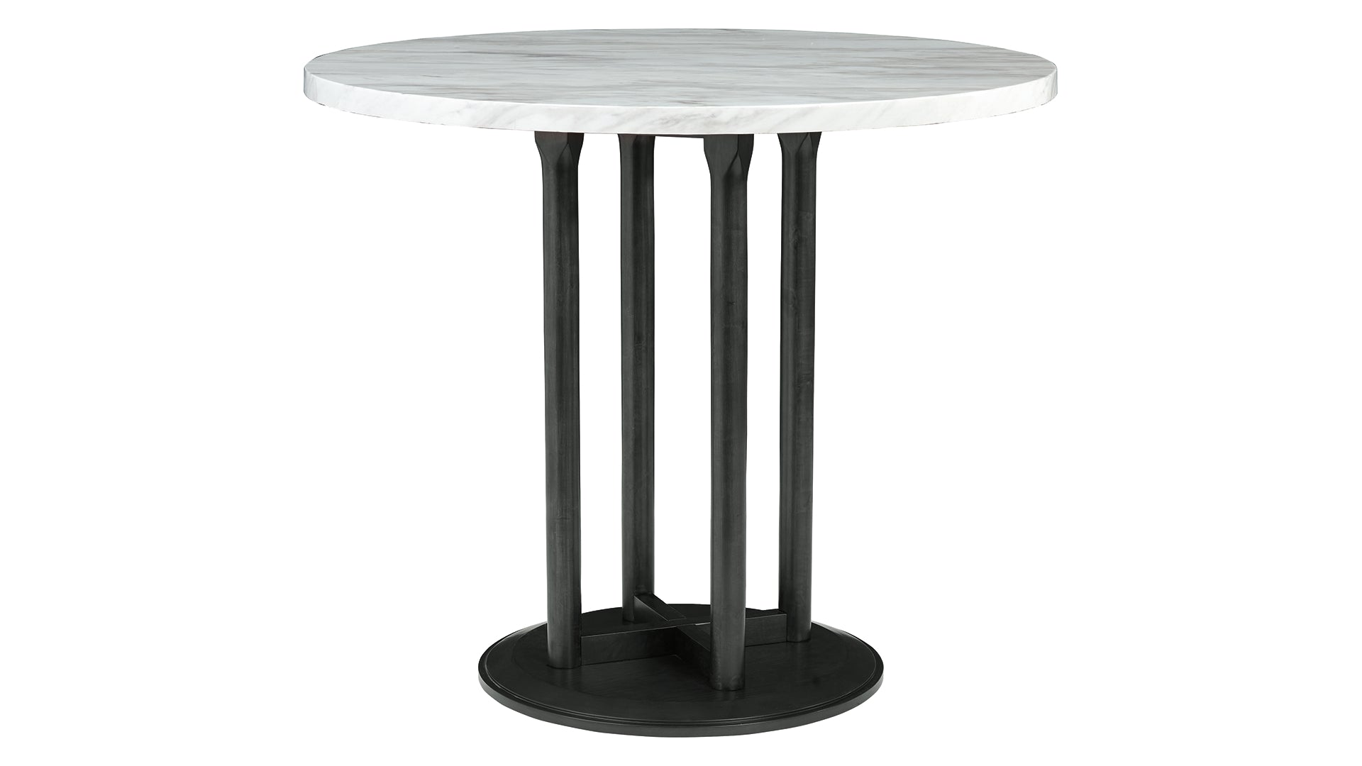 Centiar Counter Height Dining Table and 4 Barstools