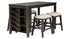 Rokane Counter Height Dining Table and 4 Barstools