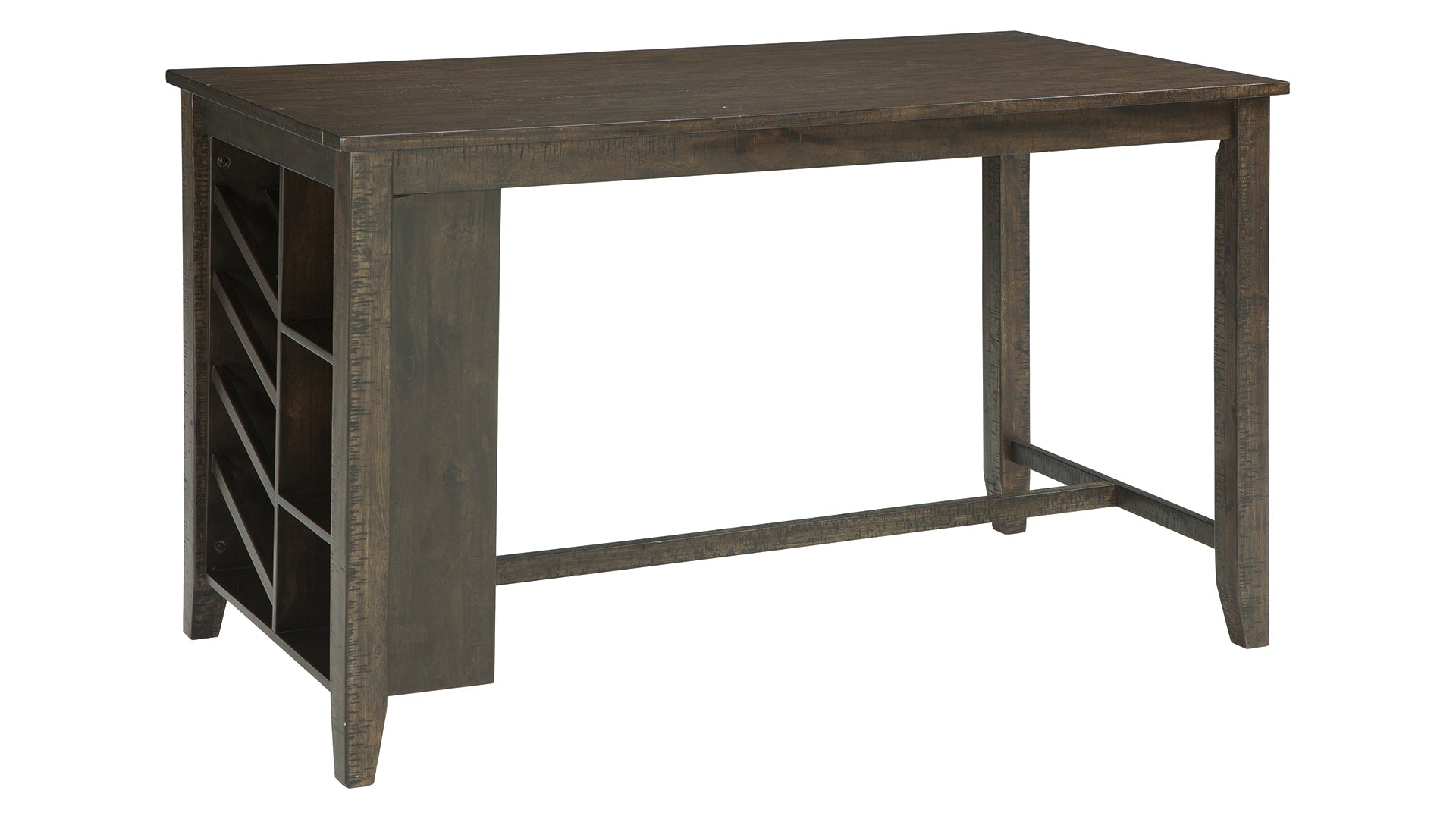 Rokane Counter Height Dining Table and 4 Barstools