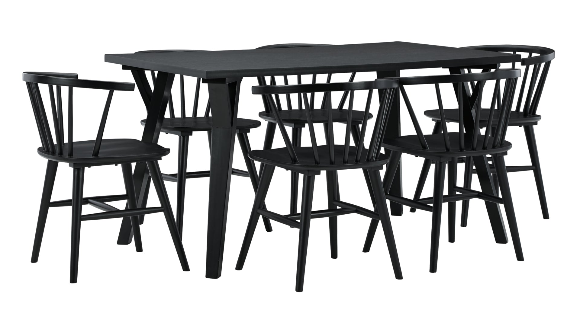 Otaska Dining Table and 6 Chairs