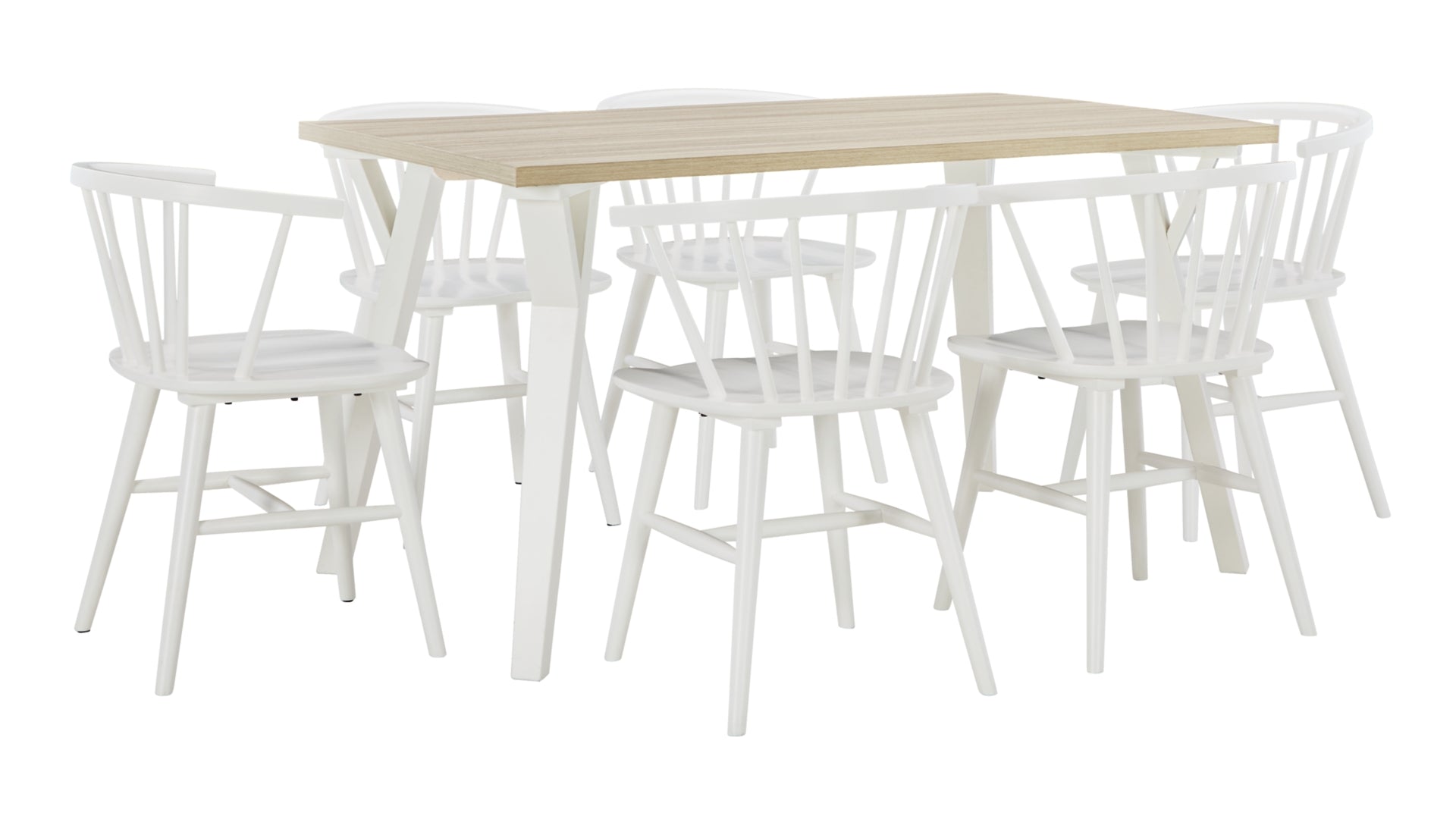 Grannen Dining Table and 6 Chairs