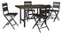 Kavara Counter Height Dining Table and 4 Barstools