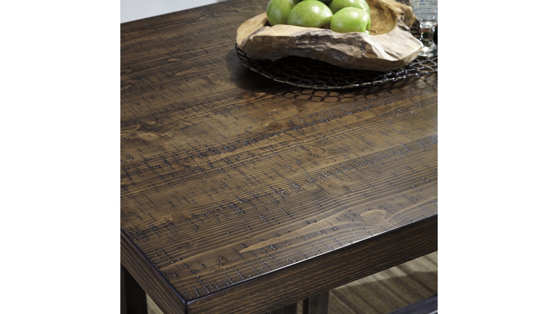 Kavara Counter Height Dining Table and 4 Barstools