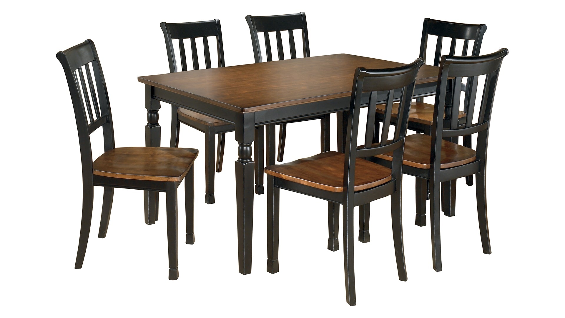 Owingsville Dining Table and 6 Chairs