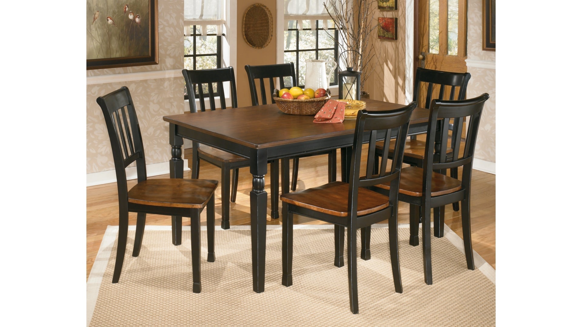 Owingsville Dining Table and 6 Chairs