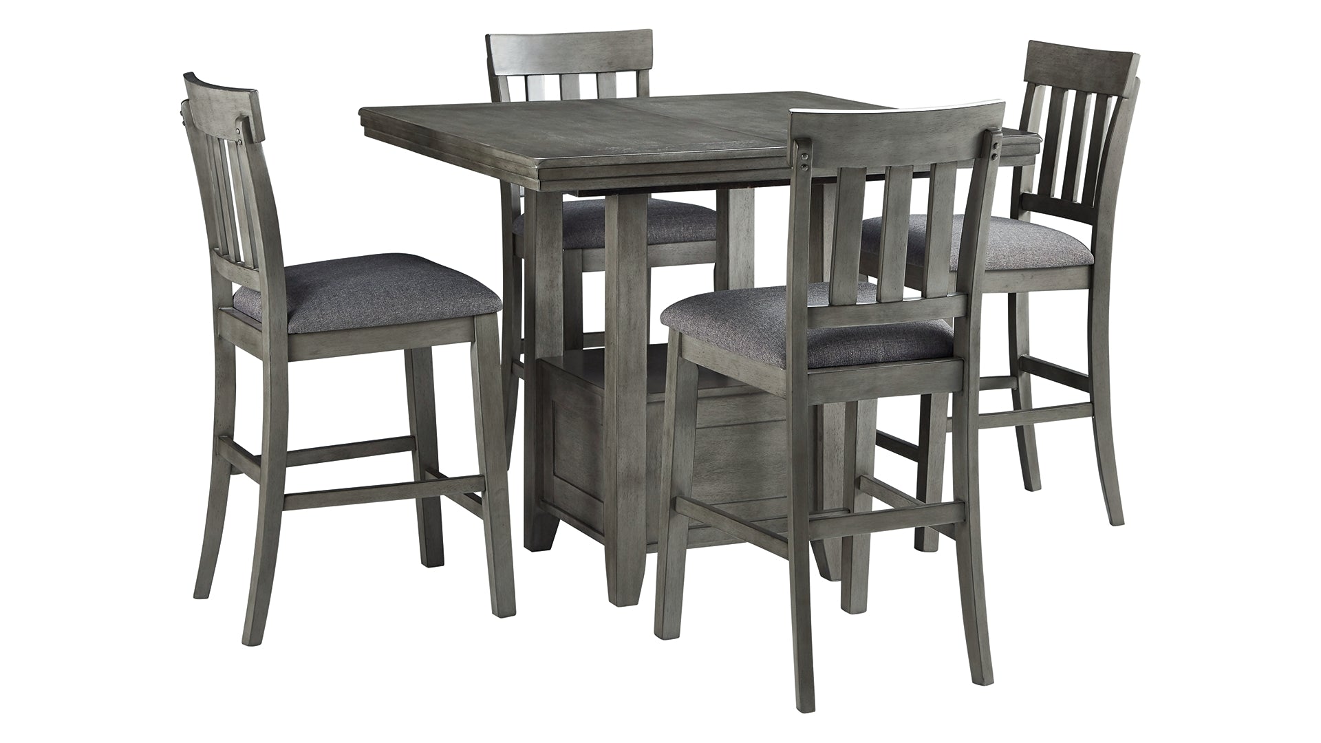 Hallanden Counter Height Dining Table and 4 Barstools