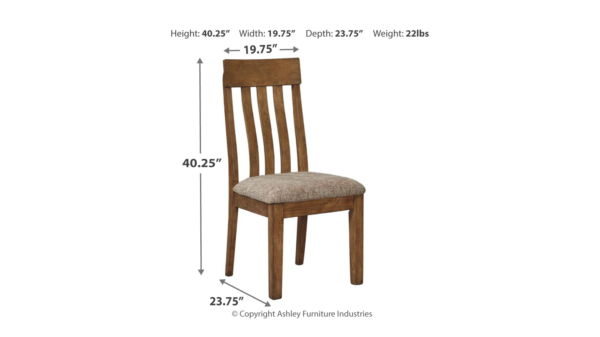 Flaybern Dining Table and 6 Chairs