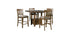 Flaybern Counter Height Dining Table and 4 Barstools