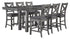 Myshanna Counter Height Dining Table and 6 Barstools