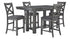 Myshanna Dining Table and 4 Chairs