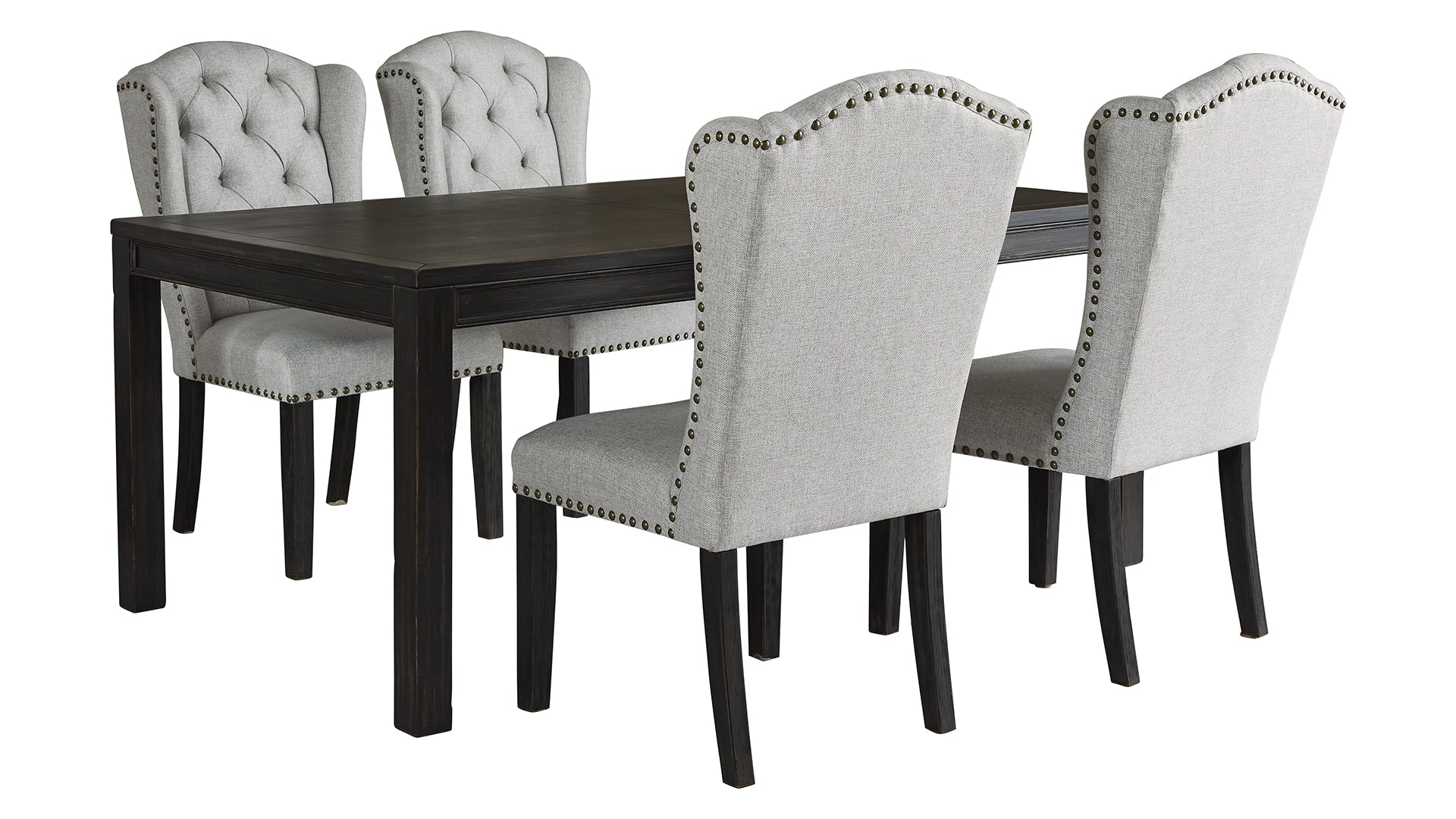Jeanette Dining Table and 4 Chairs