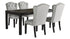Jeanette Dining Table and 4 Chairs