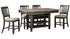 Tyler Creek Counter Height Dining Table and 4 Barstools